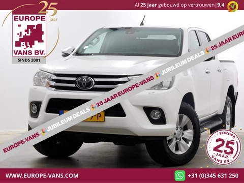 Toyota Hilux 2.4 D-4D-F 150pk E6 4WD 4x4 Double Cab Automaat 08-2019