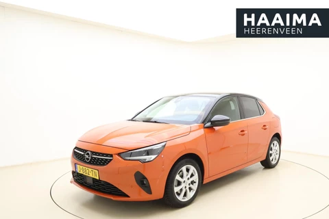 Opel Corsa 1.2 Elegance 100 PK | Camera | Parkeersensoren voor en achter | Lichtmetalen velgen | Zwart dak | Extra getint glas