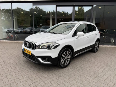 Suzuki S-Cross 1.4 140pk Exclusive,Leer,LED,Schuifdak,Camera,Stoelverw,Adapt Cruise,Keyless,Trekhk,