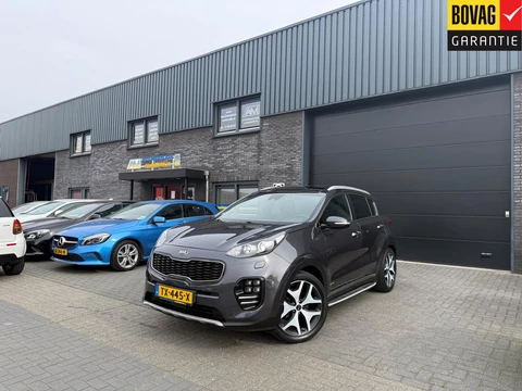 Kia Sportage 1.6 T-GDI 4WD GT-Line | 2E EIGENAAR | 12MND GARANTIE | AUTOMAAT | LEDER | PANO | NAVI | LED | CAMERA |