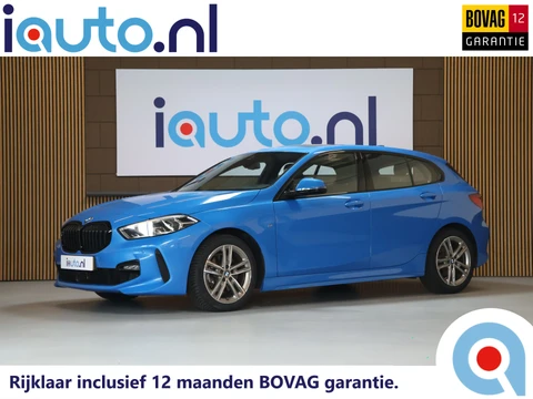 BMW 1 Serie 118i aut. M-Sport Shadow Line Pano/Virtual Cockpit+/LED/Leder/ACC/Keyless/17"