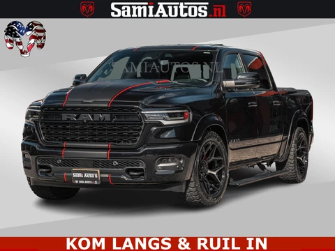 Dodge Ram Pick-Up HULK | Limited Night H.O 540HP 706Nm | Massage + Full Option | De Meest Luxe en Volle in zijn Klasse | Hulk Pack is meer prijs | Comfortabele Dubbele Cabine met Royale 5 Zitplaatsen | BPM vrij | Nu Leverbaar uit Voorraad | Voorraad Nr 2357 - 5182