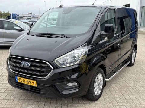 Ford Transit Custom 300 2.0 TDCI L1H1 Limited DC 130pk | Trekhaak | Dubbele Schuifdeur | Apple Carplay/Android auto | Achteruitrijcamera