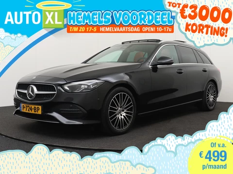 Mercedes-Benz C-Klasse Estate 200 Luxury Line Trekhaak Pano-dak Carplay