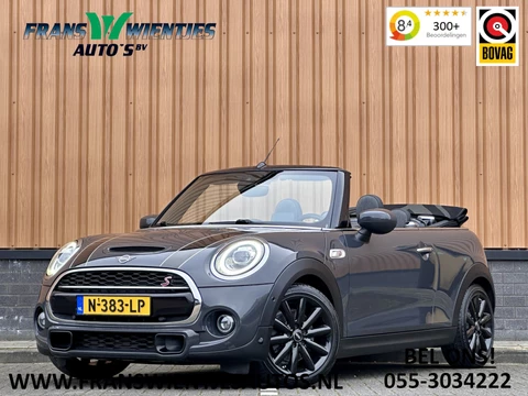 MINI Cooper S Cabrio Mini 2.0 Night Jack Edition | 192 PK | Achteruitrijcamera | Adaptieve Cruise Control | Apple Carplay / Android Auto | Keyless Go/Entry | Head-Up Display | Parkeersensoren | Stoelverwarming |