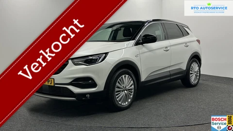 Opel Grandland X 1.2 Turbo Business Elegance LEER TREKHAAK CARPLAY CRUISE ECC NAVI.
