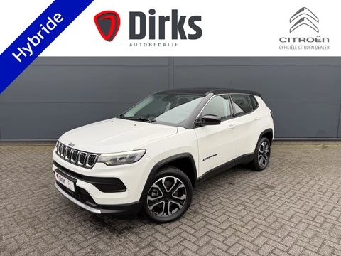Jeep Compass 4xe 190 Plug-in Hybrid Altitude (Keyless Entry - LED - Camera - Navigatie via APP - Adaptieve Cruise Controle - Automatische Airco - 4X4)