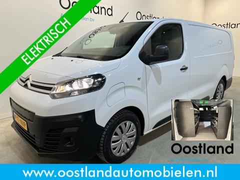 Citroën ë-Jumpy L3 136 75 kWh / 100% Elektrisch !! / Kast-inrichting / Airco / Cruise Control / Klep / 3-Zits / 31.500 KM !!