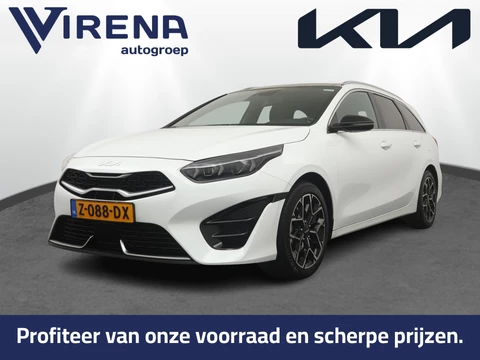 Kia Ceed Sportswagon 1.5 T-GDi GT-Line Automaat - Climate Control - Kantel / Schuifdak - Navigatie - Achteruitrijcamera - Elektrische Achterklep - Fabrieksgarantie tot 03-2031
