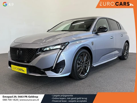 Peugeot 308 1.6 Plug-in Hybrid 180 GT  Panoramadak Navigatie Apple Carplay Android Auto Camera Parkeersensoren Adaptive Cruise Control Full LED 18" LM Velgen Ambiente verlichting