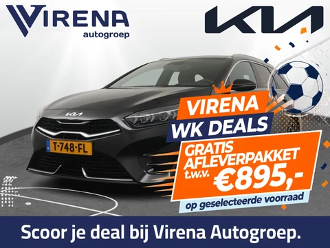 Kia Ceed Sportswagon Automaat 1.5 T-GDi GT-Line Automaat - Automatische achterklep - Schuif/Kantel dak - Apple Carplay/Android Auto - Adaptive cruise control - Keyless entry - Fabrieksgarantie t/m 30-06-2030