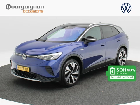 Volkswagen ID.4 First 77 kWh 204 Pk Automaat | Camera | Stoelverwarming | Half Leer | Adaptive Cruise | Climatronic | CarPlay | 20 Inch | 84.641 Km !!