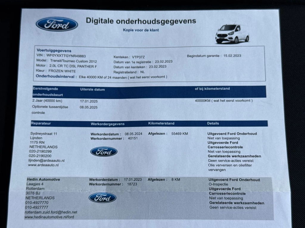 Ford Transit Custom – foto 35