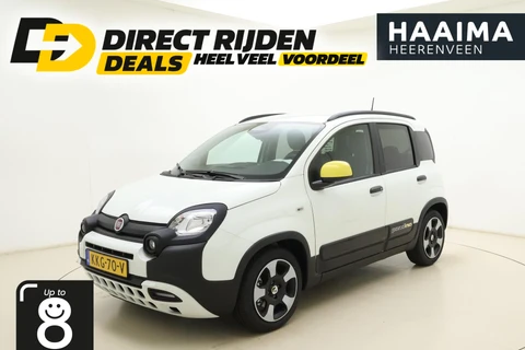 Fiat Panda 1.0 Hybrid Pandina Cross | DEMO | Airco | Apple Carplay/Android Auto | Bluetooth | Cruise control | DAB+ | Lichtmetalen velgen | Parkeersensoren | Hoge zit