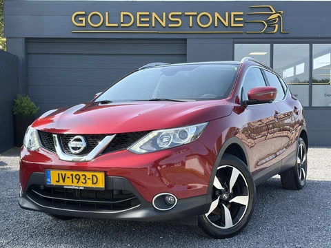 Nissan Qashqai 1.2 N-Connecta ✓360° Camera✓Pano✓Trekhaak✓Navi✓Clima✓Cruise✓Pdc V+A✓Lm velgen✓6 Bak✓Dakrails✓N.A.P✓115pk✓Apk tot 11-2027