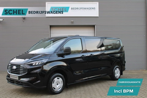 Ford Transit Custom 320 2.0 TDCI L2H1 Trend 136pk - INCLUSIEF BPM - 2x Schuifdeur - LED koplampen - Carplay - Android - Camera - Stoelverwarming - 70l tank - Rijklaar