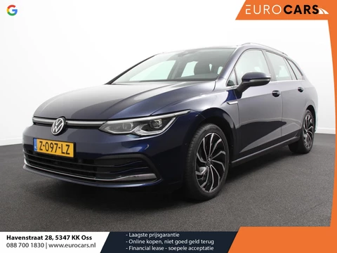 Volkswagen Golf Variant 1.5 eTSI 150pk DSG Style  Navigatie  Apple Carplay/Android Auto Climate Control  Camera  Parkeersensoren  Park Assist  Adaptive Cruise control Wegklapbare trekhaak  Stoel- en stuurverwarming  Climatronic  Virtual Cockpit