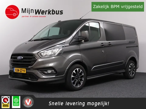 Ford Transit Custom 320 2.0 TDCI L1H1 Sport DC 185pk 5 Persoons! | Trekhaak | Camera | Dubbele Schuifdeur!