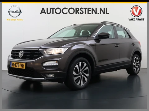 Volkswagen T-Roc 1.5TSI 150PK Automaat Adap.Cruise Stoel+Stuurverwarming Camera Apple Carplay Android Auto Elek.Achterklep Pdc 'App-Connect' smartphone-integratie Isofix Lmv Bluetooth Lane Assist Licht-/Regensensor Keyless