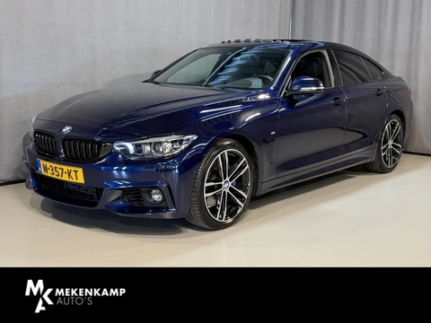 BMW 4-serie Gran Coupé 418i Executive Edition 19"/Leder + memory/Schuif-kanteldak/Harman Kardon/Head-up/Stoel + stuurverwarming/360 camera/Trekhaak