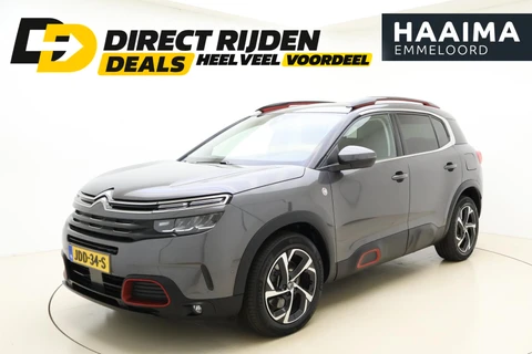 Citroen C5 Aircross 1.6 PureTech 180pk Feel Hybrid | Automaat | Navigatie | Climate control | Camera | Dakrails | LichtMetalen Velgen 18inch | Dakrails | Dodehoekdetectie | Apple Carplay/Android Auto