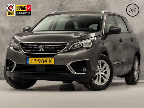 Peugeot 5008 1.2 PureTech Sport 7 Persoons (APPLE CARPLAY, GROOT NAVI, 360 CAMERA, SPORTSTOELEN, CRUISE, LANE ASSIST, NIEUWE APK, NIEUWSTAAT)