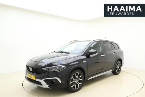 Fiat Tipo Stationwagon Cross 1.5 Hybrid Automaat | Navigatie | Trekhaak | Climate control | Keyless | Dakrails | Camera | Parkeersensoren