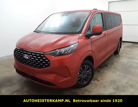 Ford Transit Custom Tourneo 340 2.5 PHEV L2H1 Titanium 9 zitter 233 PK 53.950 inclusief BTW LED Leder Trekhaak Stuurverwarming Stoelverwarming  Camera