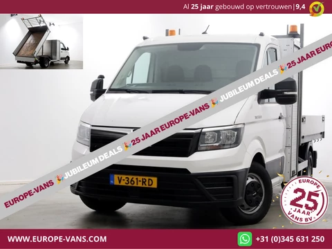 MAN TGE 5.180 2.0 177pk E6 L2H1 Kipper Dubbel Lucht Trekhaak 3500kg 06-2018
