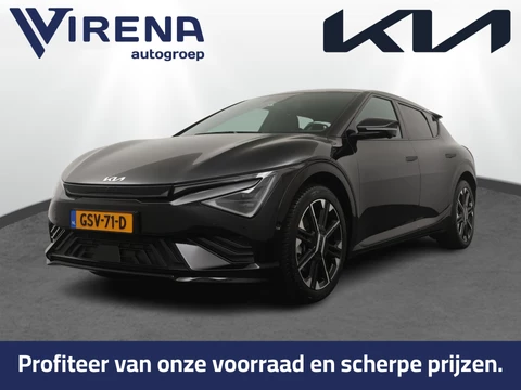 Kia EV6 GT-Line 84 kWh - Navigatie - LED Koplampen - Stoelverkoeling - Climate Control - Adaptief Cruise Control - Lichtmetalen Velgen - Fabrieksgarantie Tot 2031