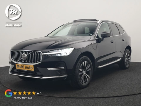 Volvo XC60 T6 AWD Inscription LONG RANGE PHEV 350pk | Panodak | Camera | Sportstoelen & Stuur Verwarmd | Google Assistent | Keyless | Apple Carplay | Virtual | Cruise Control | DAB | Plug In Hybrid |