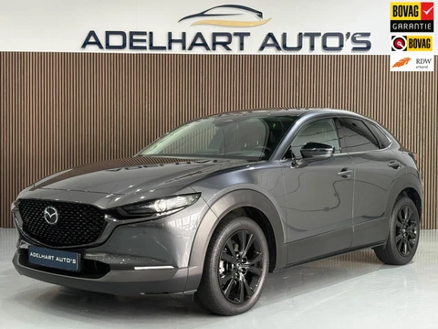 Mazda CX-30 2.0 e-SkyActiv-G M Hybrid Exclusive-line Nieuw Model Automaat / Lederen interieur / Elektrische stoelen / Navigatie
