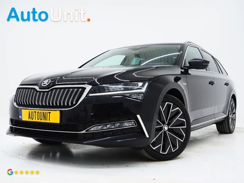 Škoda Superb Combi 1.4 TSI iV Laurin & Klement | Leder | Trekhaak | Canton | Adaptive Cruise | Keyless | Sfeerlicht | Memory | Carplay