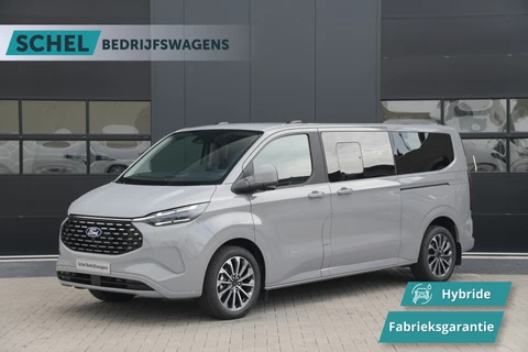 Ford Tourneo Custom 340 2.5 PHEV L2H1 Titanium X 232pk | ACC | Pano | B&O | Elek. schuifdeuren | 360 camera | Elek-Trekhaak | Prijs excl. BTW | Rijklaar