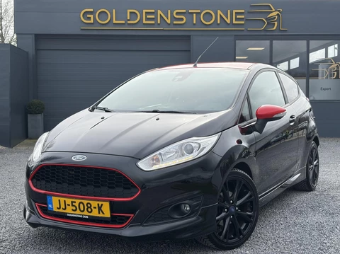Ford Fiesta 1.0 EcoBoost Black Edition 141pk,Navi,Pdc,D-riem net vv,Clima,Cruise,Lm velgen,N.A.P,Apk tot 01-2027