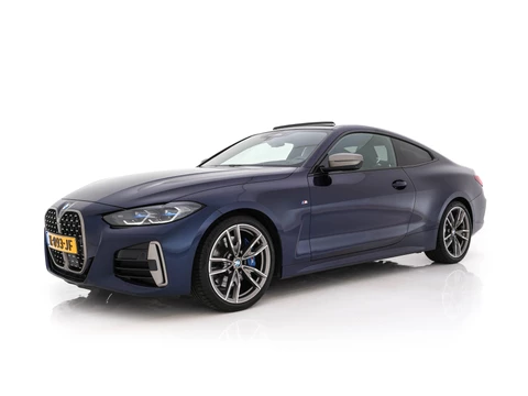 BMW 4 Serie Coupé M440i xDrive High Executive Aut. *PANO | LEATHER | HARMAN/KARDON | HEAD-UP | LASER-LED | ADAPTIVE-CRUISE | TOPVIEW | MEMORY-PACK | KEYLESS | HEATED-SPORTSEATS | DAB+ | DIGI-COCKPIT | SHIFTPADDLES | TOWBAR | 19''ALU*