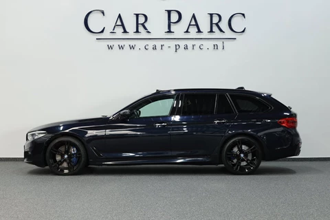 BMW 5-serie Touring 540i xDrive M-Sport LED/VIRTUAL/SFEER/PANO/LEER+S.VERWARMING+MEMORY/20" LMV/360/ACC/ECC/12 MND GARANTIE!