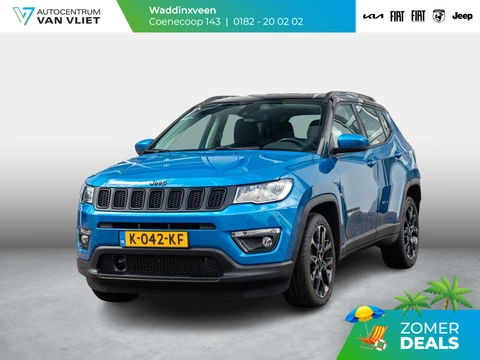 Jeep Compass 1.3T Night Eagle Liberty Edition | Trekhaak | Clima | Navi | Carplay | Camera | PDC | 19"