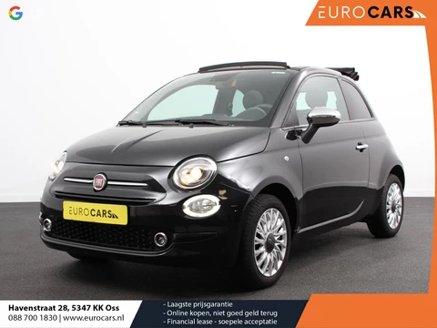 Fiat 500 C 1.0 Hybrid Bellavita  Navigatie Climate Control Apple Carplay/Android Auto Dab Digitale Cockpit Parkeer sensoren