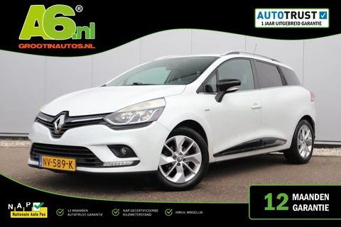 Renault Clio Estate 0.9 TCe Limited 16 inch LMV Navigatie Bluetooth Airco Cruise Control Parkeersensor