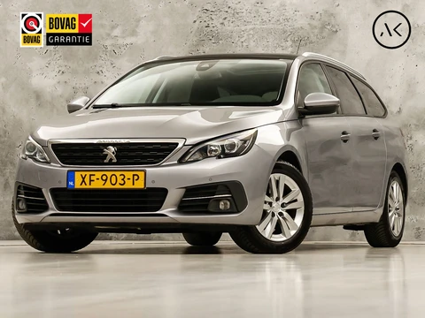 Peugeot 308 SW 1.2 PureTech Luxury Sport (GROOT NAVI, PANORAMADAK, CRUISE, CLIMATE, LM VELGEN, LANE ASSIST, GETINT GLAS, NIEUWE APK, NIEUWSTAAT)