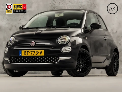 Fiat 500 0.9 TwinAir Turbo Lounge (PANORAMADAK, GROOT NAVI, VIRTUAL COCKPIT, CLIMATE, SPORTSTOELEN, LM VELGEN, PARKEERSENSOREN, CRUISE, NIEUWSTAAT)