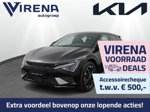 Kia EV6 GT-Line Business Edition 84 kWh - Stoel-/stuurverwarming - Apple CarPlay/Android Auto - Navigatie - Cruise Control - Fabrieksgarantie tot 06-2033