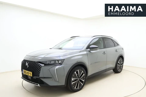 DS 7 1.6 PHEV 300pk 4x4 Pallas | Panoramadak | 19inch Lichtmetaal | 4 wielaandrijving | Elektrische achterklep | Elektrische voorstoelen | AGR voorstoelen