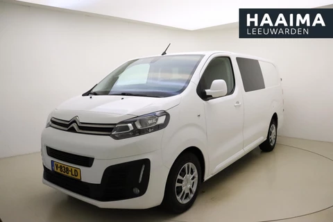 Citroen Jumpy 2.0 BlueHDI 120 Business XL DC S&S Dubbele cabine | Trekhaak | Navigatie | Weinig kilometers | 5 zitplaatsen