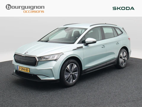 Škoda Enyaq iV 60 180 Pk | Stoel/Stuurverwarming | Adaptive Cruise | Camera | Warmtepomp | Half Leer | CarPlay | 19 Inch | 87.971 Km !!