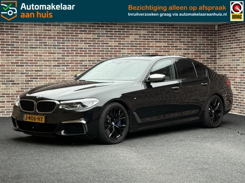 BMW 5-serie M550i xDrive High Executive Stoelverwarming & -ventilatie. | Panorama | Elek. memorie stoel