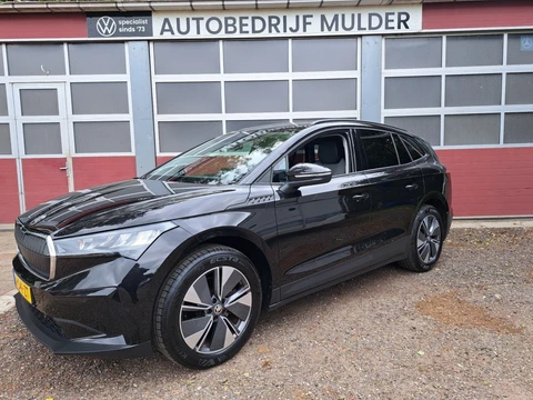 Škoda Enyaq iV 60 180 Pk Black Edtion Warmtepomp, 1/2 Leder, SOH 93%