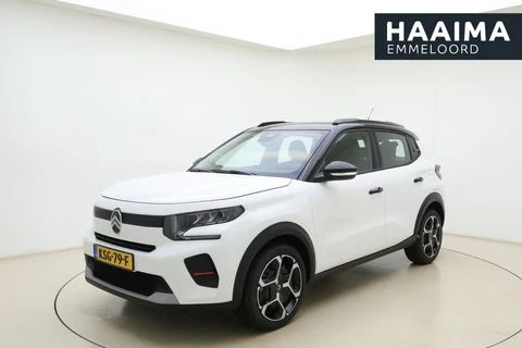 Citroen Ë-C3 Plus 113pk Comfort Range 44 kWh | DEMO | 8 Jaar garantie | Carplay | Zwart dak | DAB Radio | Cruise control | Dakrails