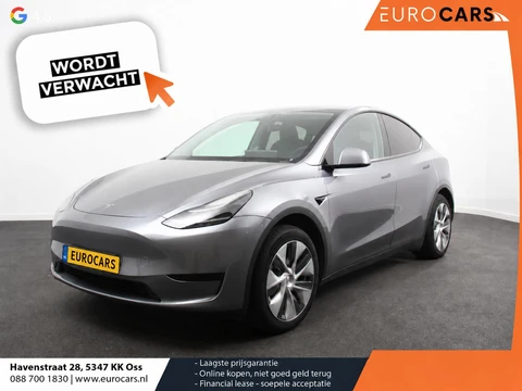 Tesla Model Y Long Range AWD 75 kWh Climate control Adaptieve cruise control Achteruitrijcamera Panoramadak Keyless Stuurverwarming Stoelverwarming LED Navigatie Parkeersensoren
